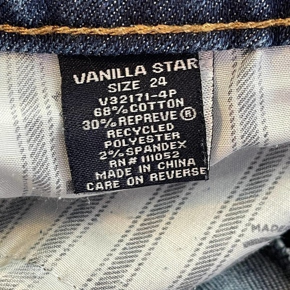 Vanilla Star mid rise midi jean shorts - Picture 6 of 12